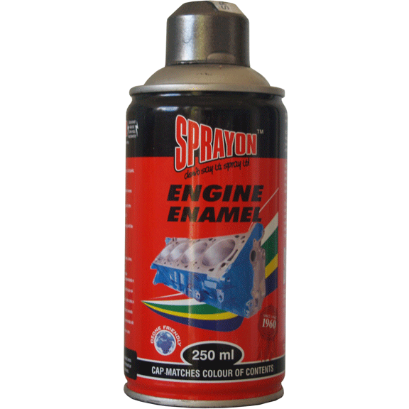 Sprayon Engine Enamel Gloss Black 250ml AutoFast