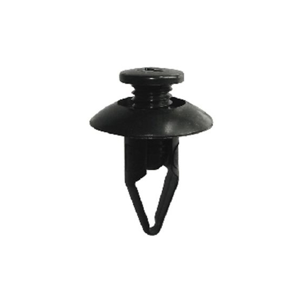 Bumper Cover Push Type Retainer Universal Black AutoFast