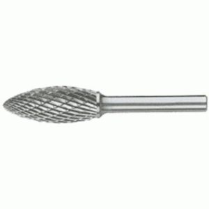 Tungsten Carbide Burrs - Flame Shape H