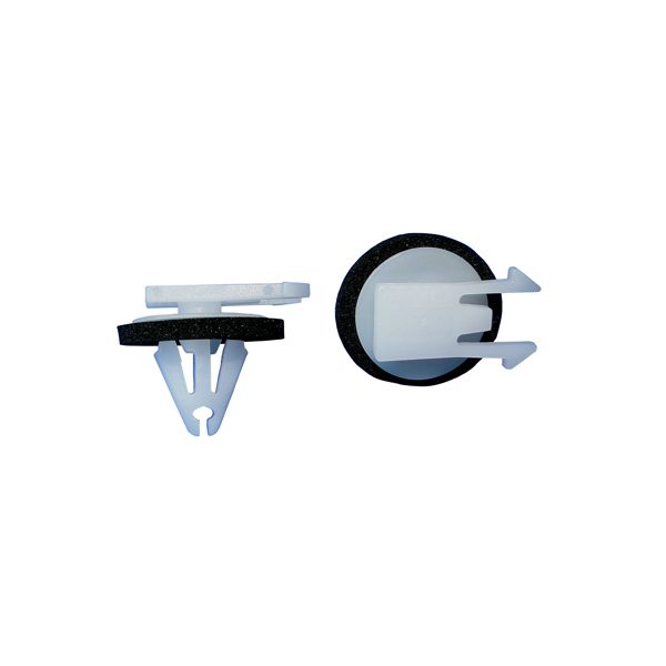 Tail Light / Baffler / Rocker Panel Retainer General Motors POM White ...