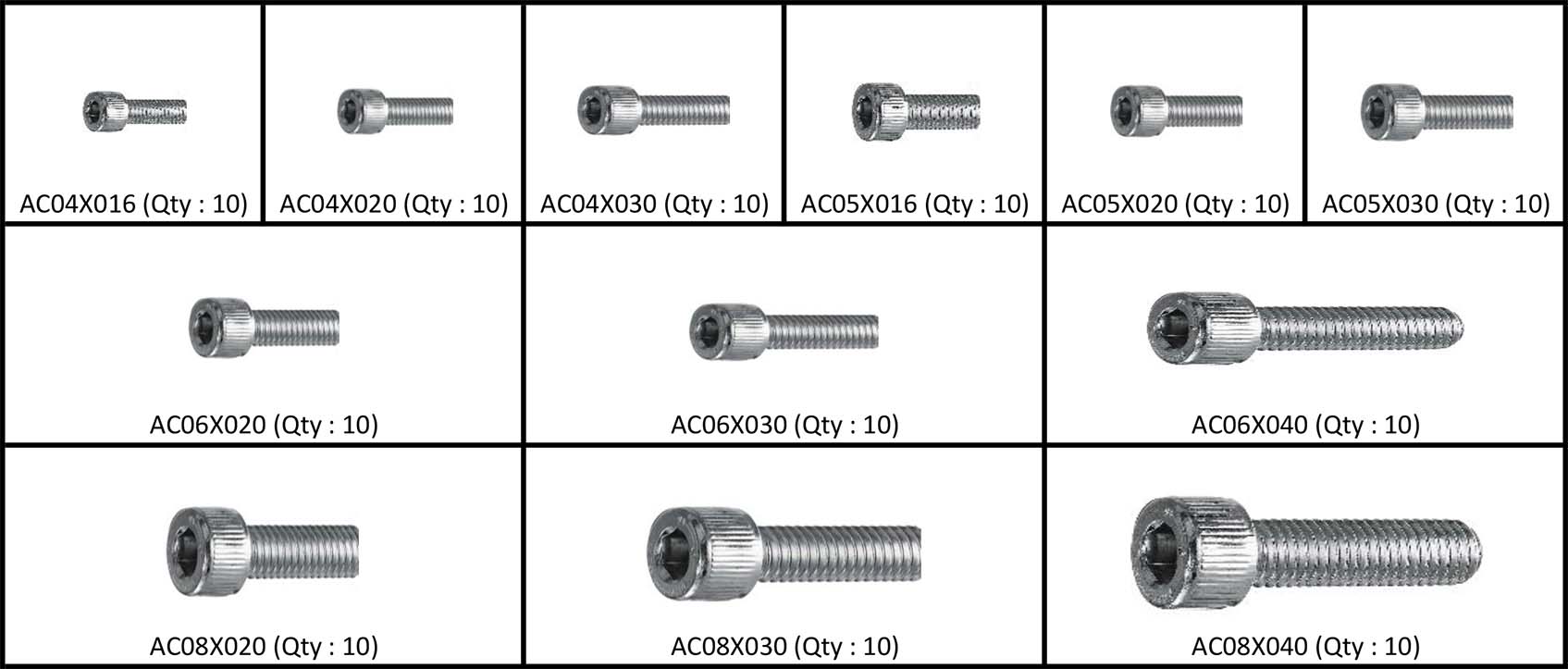 ALLEN CAP SCREWS 2