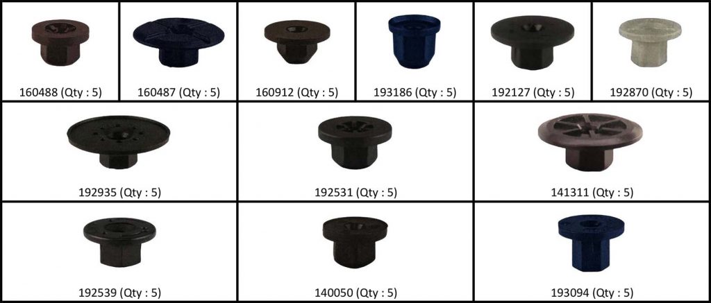 Mercedes-Benz Self-Threading Multi-Purpose Plastic Nut - 2019900050