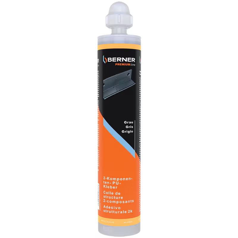 Berner Adesivo Bi-Componente Super Speed - Siringa Doppia 25ml - 49818 Con Aghi In Plastica - 3